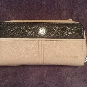 Cute wallet with checkbook holder